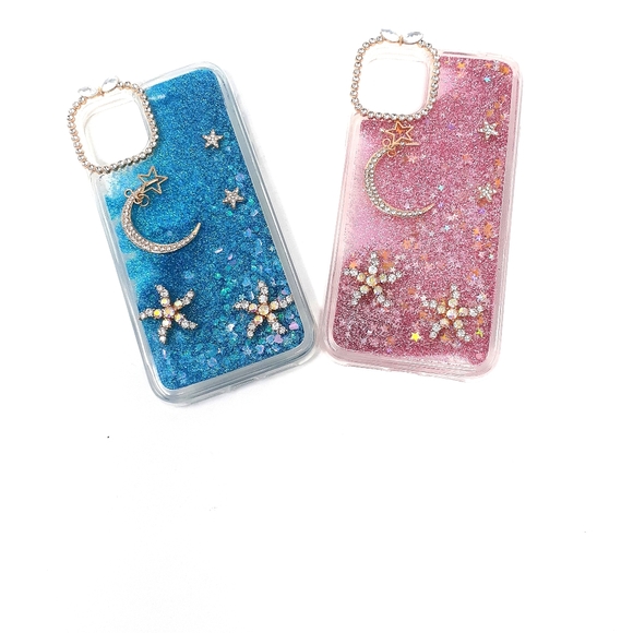 iPhone Case Bling Quicksand Waterfall Liqu… - Picture 6 of 16